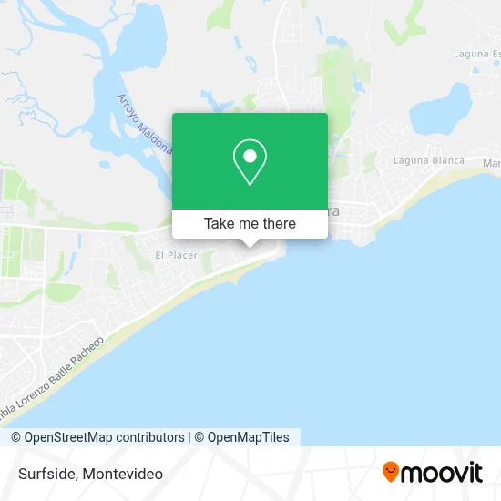 Surfside map