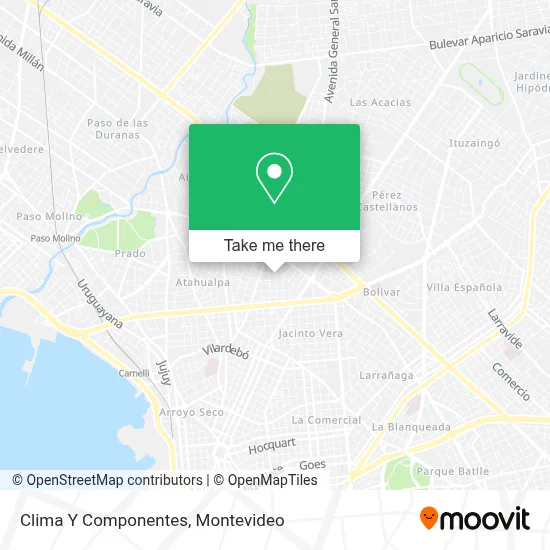 Clima Y Componentes map