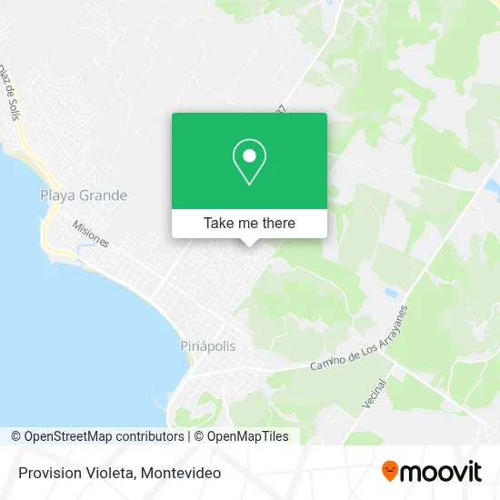 Provision Violeta map