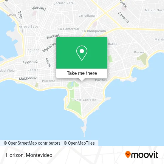 Horizon map