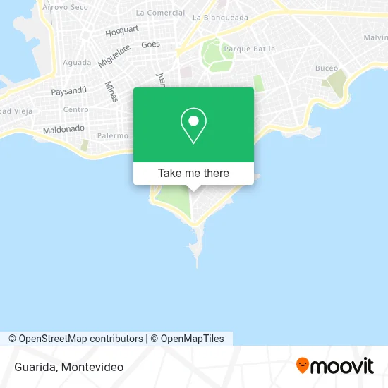Guarida map