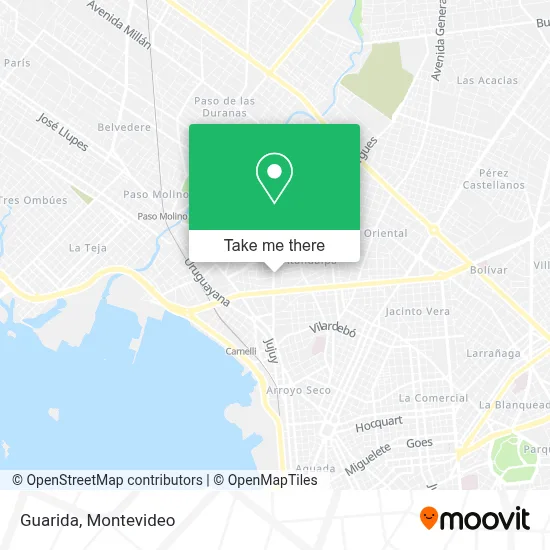 Guarida map