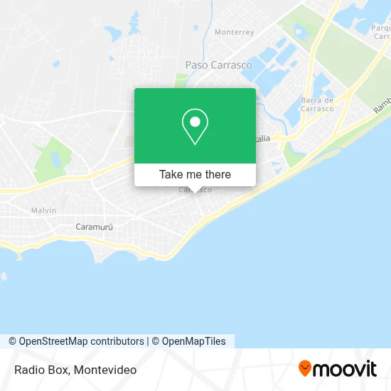 Radio Box map