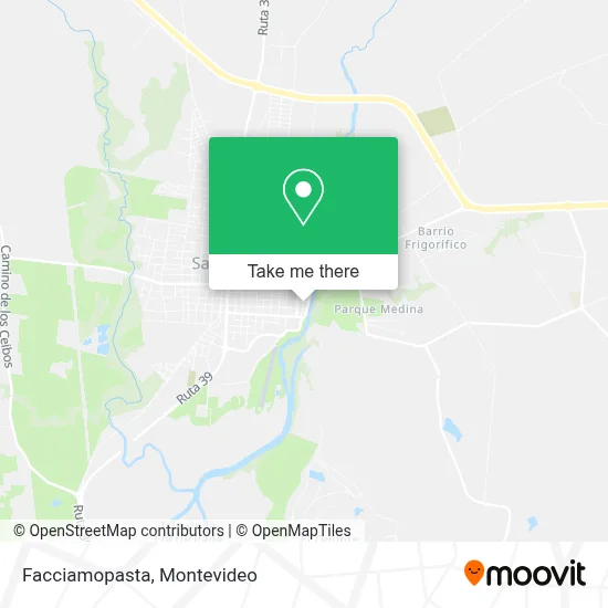 Facciamopasta map