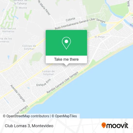 Club Lomas 3 map