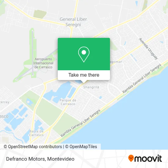 Defranco Motors map