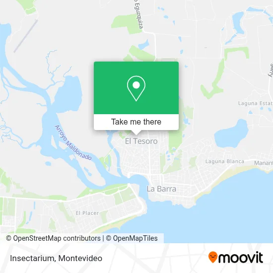 Insectarium map