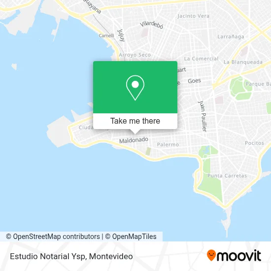 Estudio Notarial Ysp map