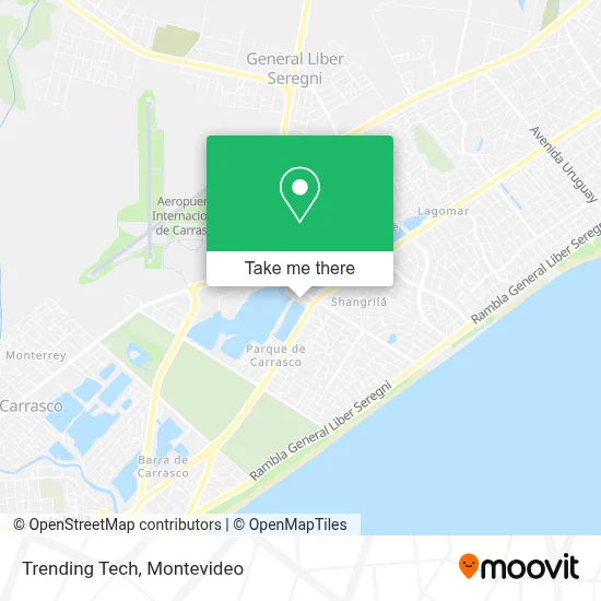 Trending Tech map