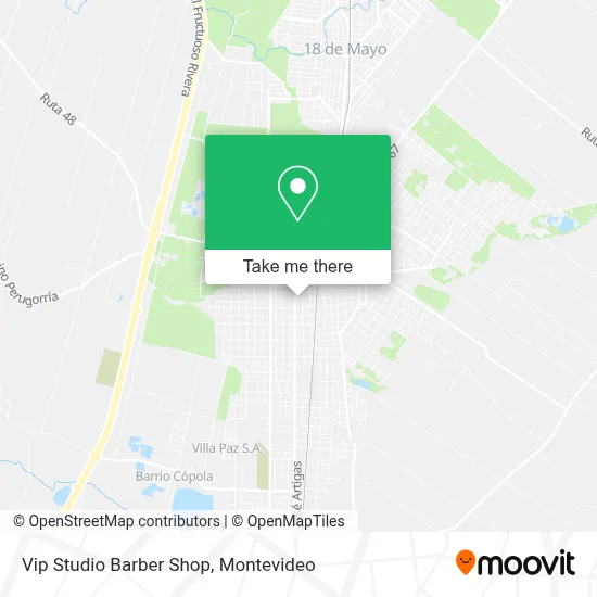 Vip Studio Barber Shop map
