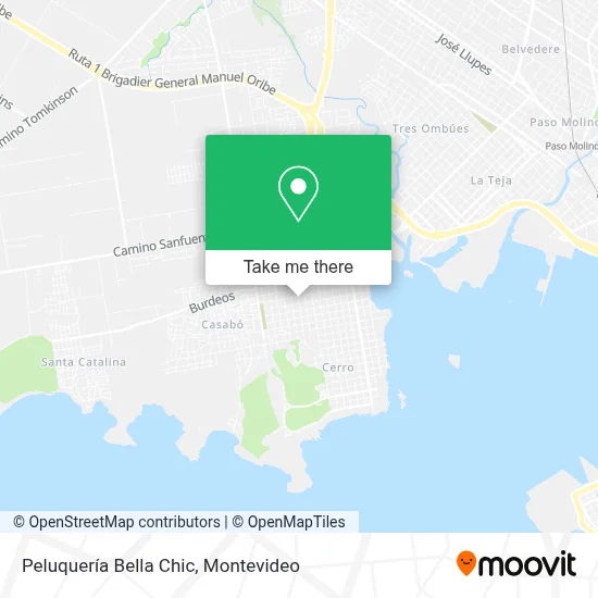 Peluquería Bella Chic map