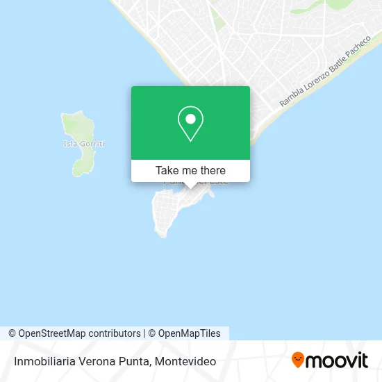 Inmobiliaria Verona Punta map