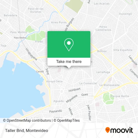 Taller Bnd map