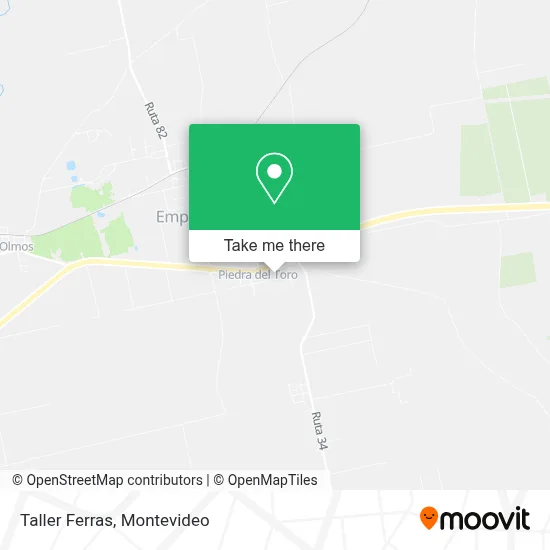 Taller Ferras map