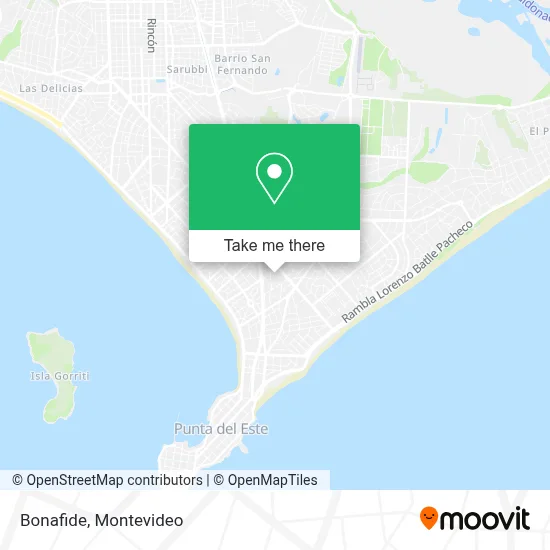 Bonafide map