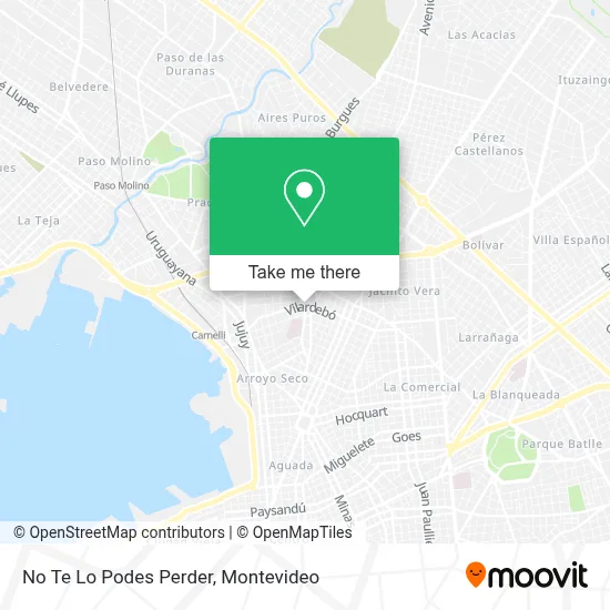 No Te Lo Podes Perder map