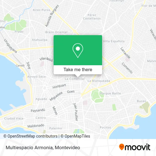 Multiespacio Armonia map