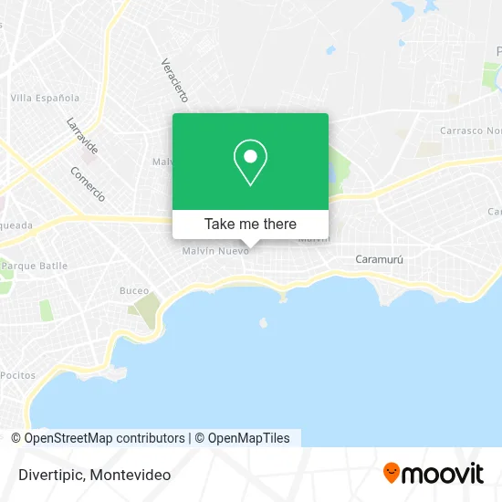 Divertipic map