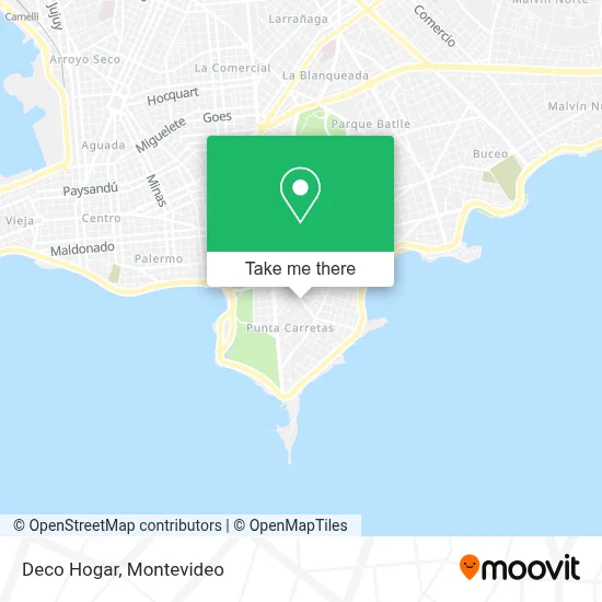Deco Hogar map