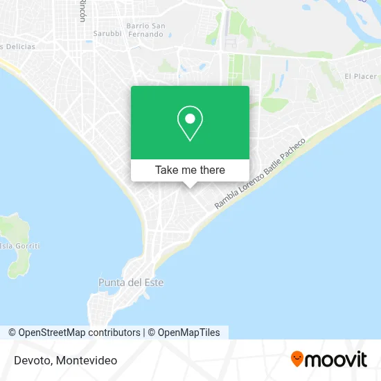 Devoto map