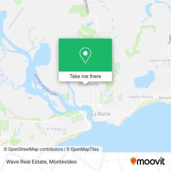 Wave Real Estate map