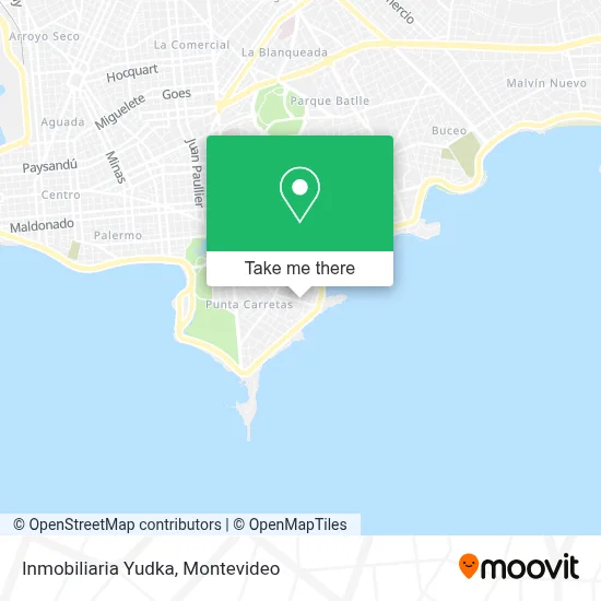 Inmobiliaria Yudka map