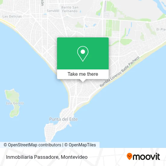 Inmobiliaria Passadore map