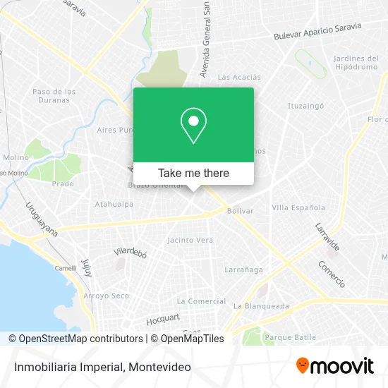 Inmobiliaria Imperial map