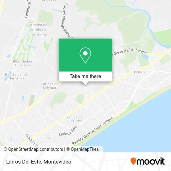 Libros Del Este map