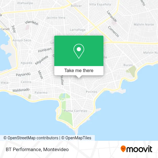 Bt Performance map