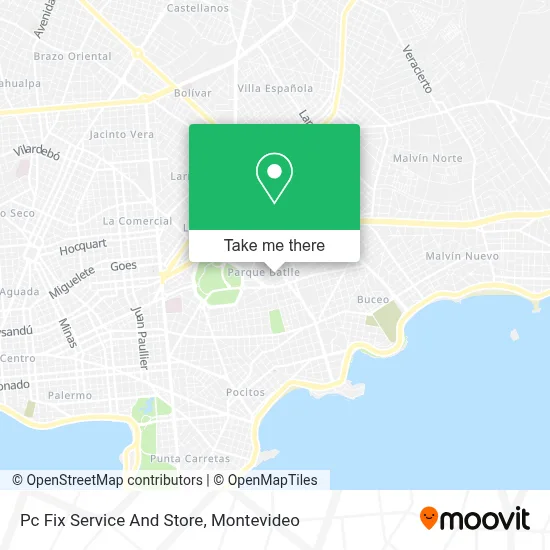 Pc Fix Service And Store map