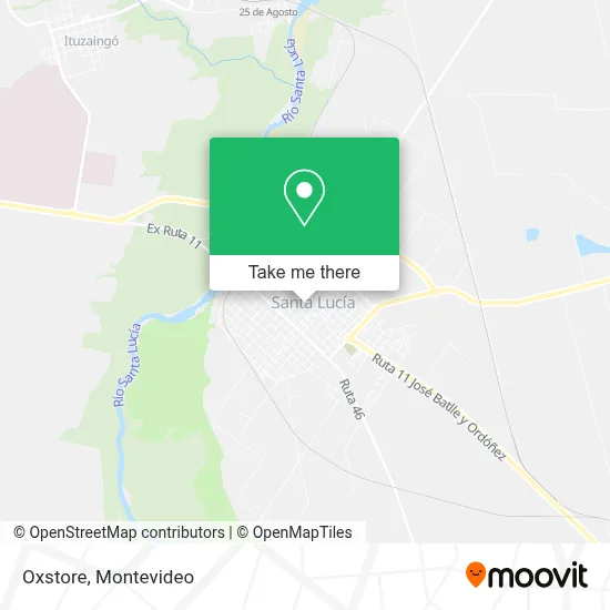 Oxstore map