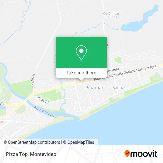 Pizza Top map
