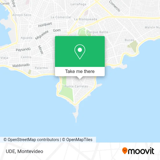 Ude map