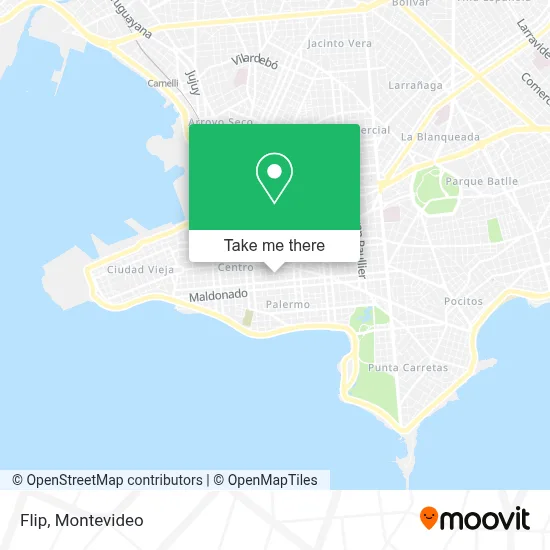 Flip map