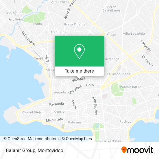 Balanir Group map