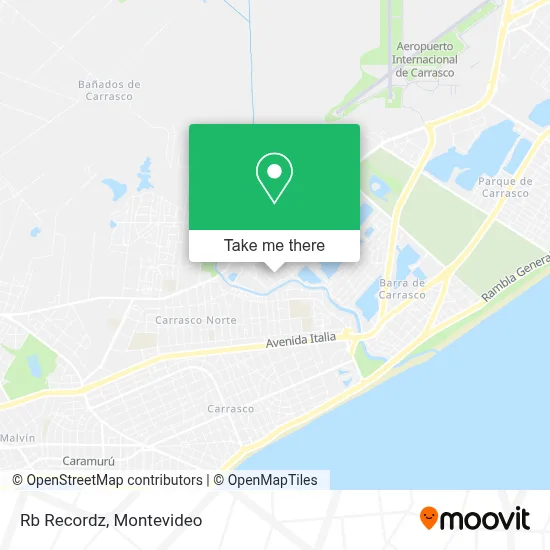 Rb Recordz map