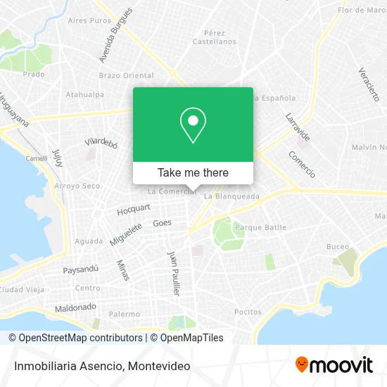 Inmobiliaria Asencio map