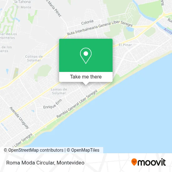 Roma Moda Circular map
