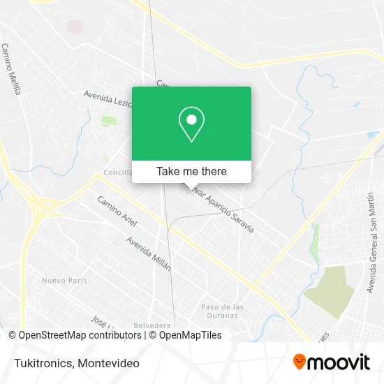 Tukitronics map