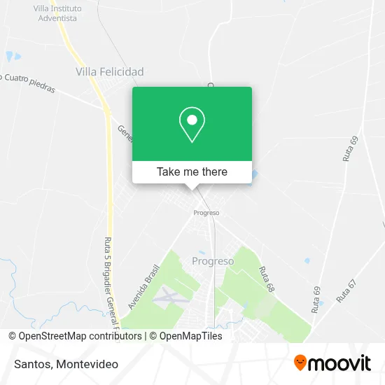 Santos map