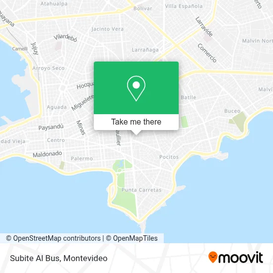 Subite Al Bus map