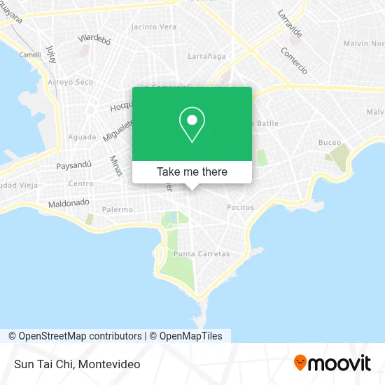 Sun Tai Chi map
