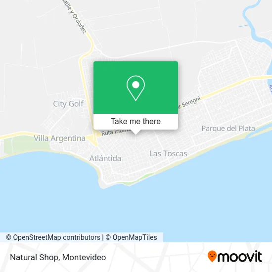 Natural Shop map