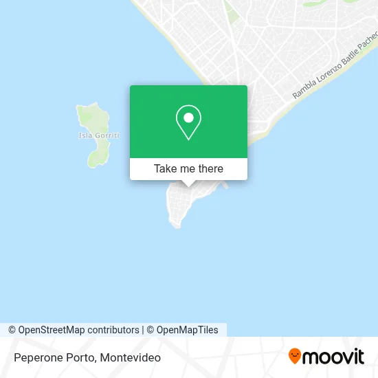Peperone Porto map