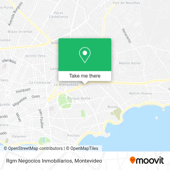 Rgm Negocios Inmobiliarios map