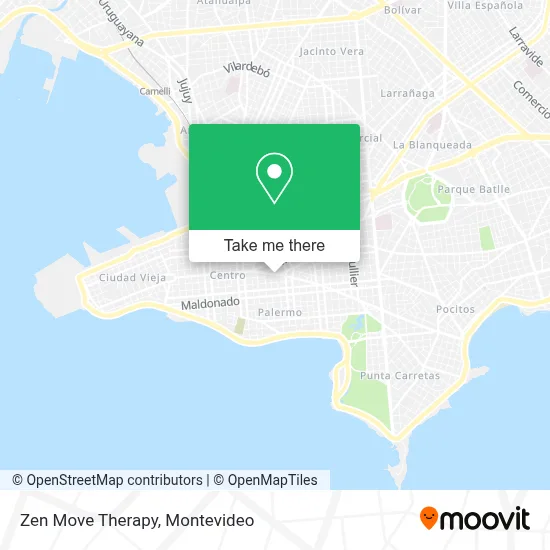 Zen Move Therapy map