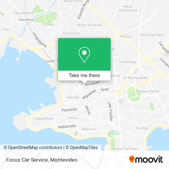 Focus Car Service map