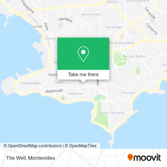 The Well map