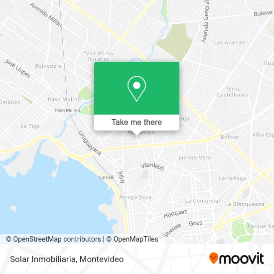 Solar Inmobiliaria map